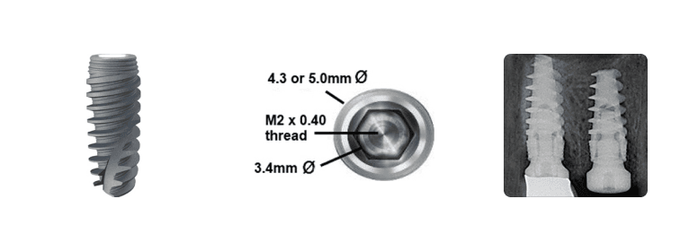 Active Conical Connection RP 4.3/5.0mm