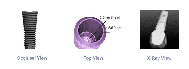 Conus 12 4.5mm and 5.0mm