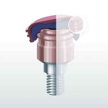LOCATOR-R-Tx Abutment Insert Engagement