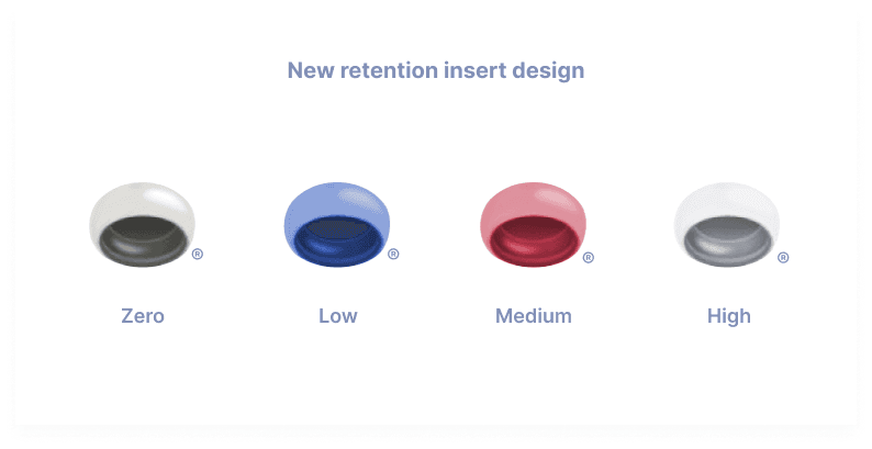 LOCATOR-R-Tx Retention Inserts