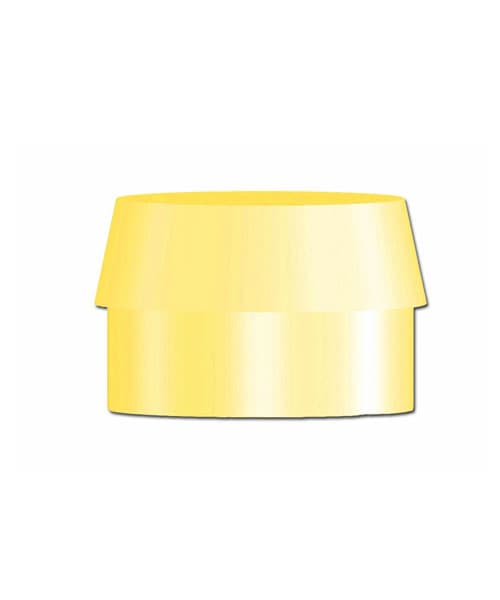 2.5mm Retention Caps--Yellow (6-Pack)