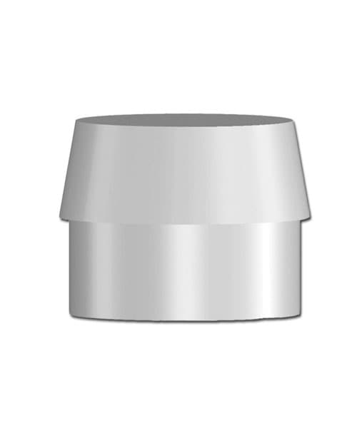 2.5mm Retention Caps--White (6-Pack)