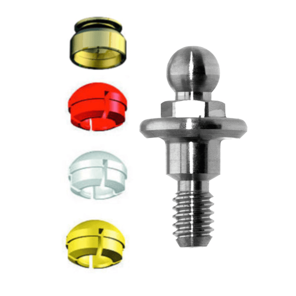 CliX Complete Ball Abutment Zimmer® TSV-compatible 4.5 X .5mm