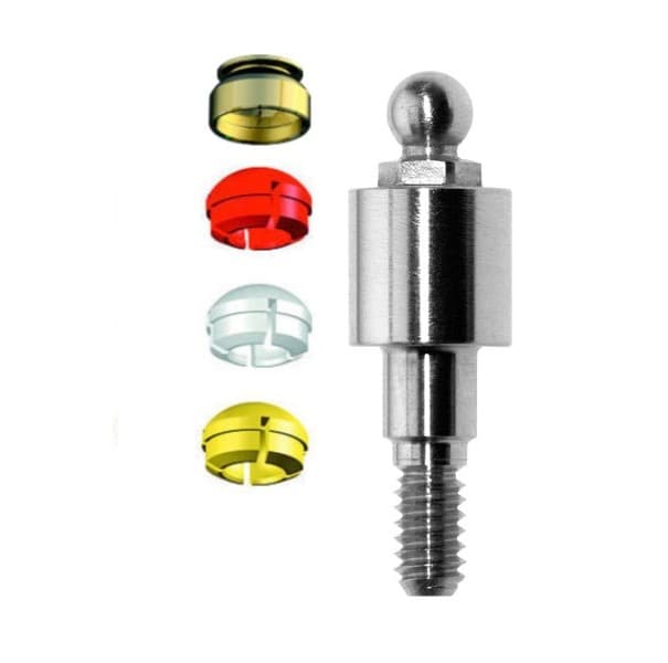 CliX Complete Ball Abutment NobelBiocare™ Tri-Lobe-compatible RP X 4mm