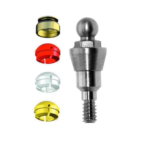 Straumann® BL RC-compatible Clix Complete Ball Abutment 3mm
