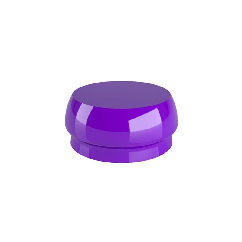 Equator Retentive Caps - Violet, Strong (4-Pack)