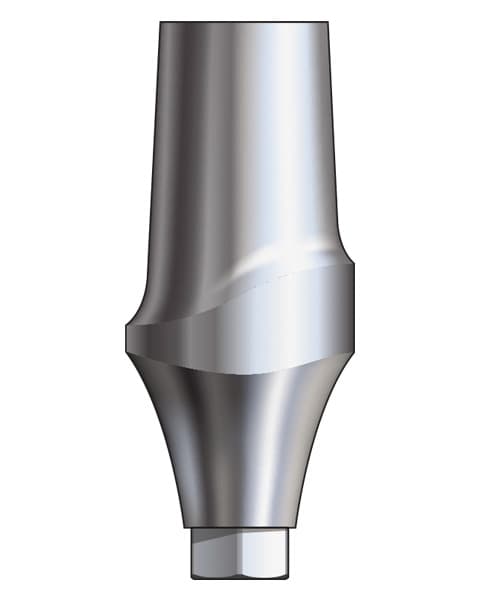 Straumann® BL NC-compatible Esthetic Abutment Straight, Anterior