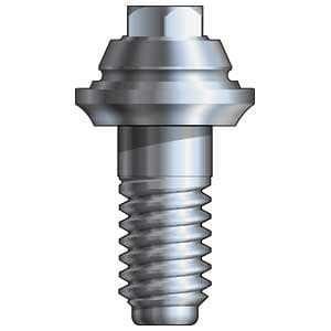 CAMLOG® Screw-Line-compatible 3.8mm Straight Multi-Unit Abutment X 1mm