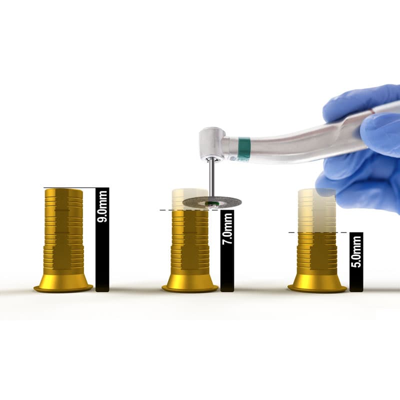 Straumann® BL NC-compatible ASC Titanium Base