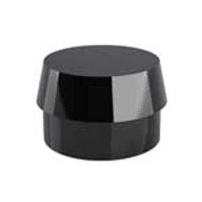 2.5mm Retention Caps--Black (6-Pack)