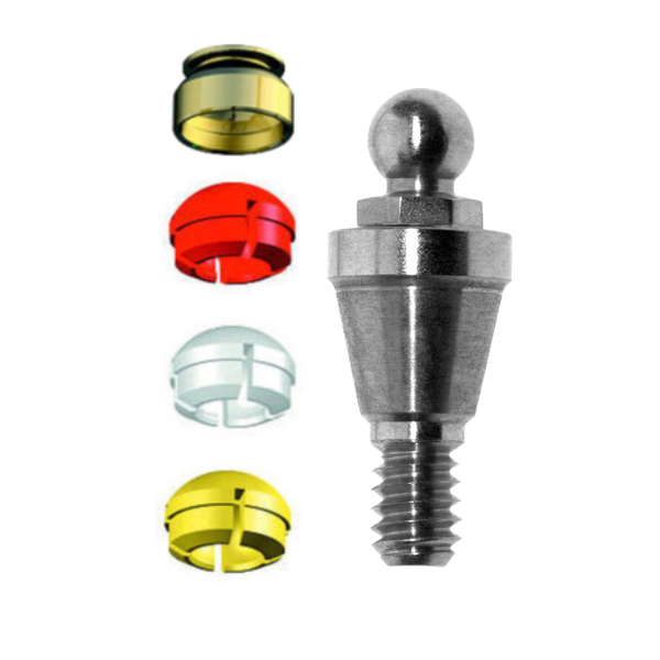 CliX Complete Ball Abutment NobelActive™/Conical-compatible RP X 1mm
