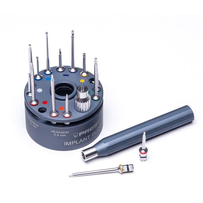 Implant Buddy & Omega Wrench Set